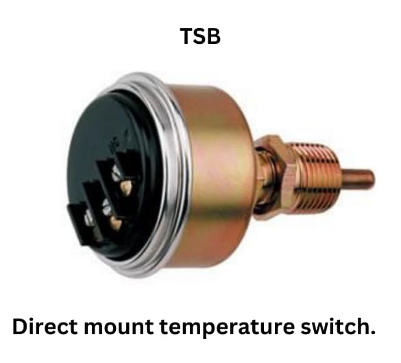 TSB temperature switch with direct mount feature, ensuring reliable temperature regulation for diverse uses